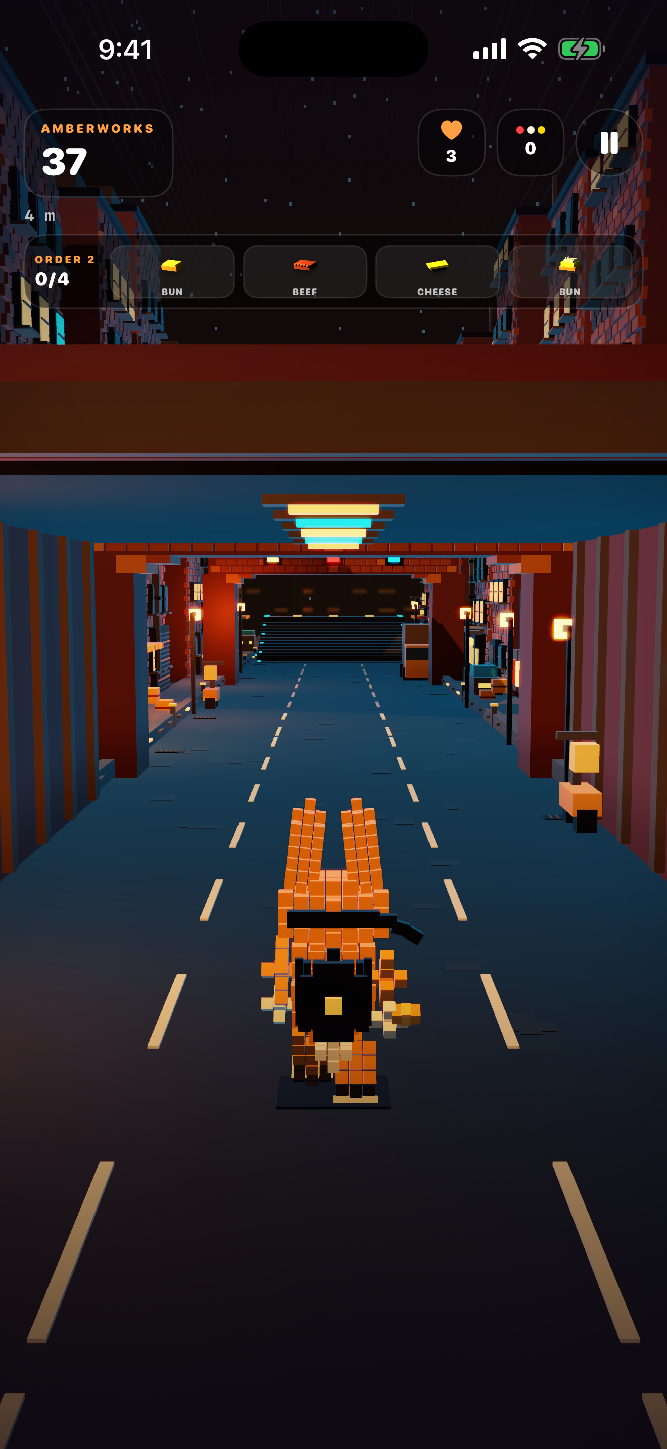 Run through the city